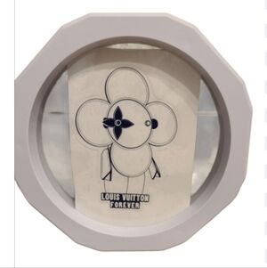 Louis Vuitton Vivienne Limited Edition Authentic Framed Sticker